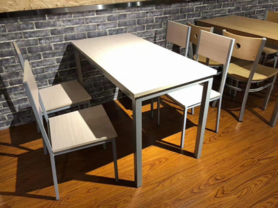 天津定做食堂餐桌椅的厂家 食堂桌椅规格