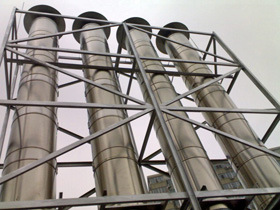 不锈钢烟囱公司品牌-上海不锈钢烟囱加工