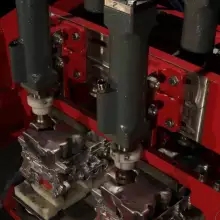 国产溪熙供应标准型自动落砂机发动机缸盖振动落砂机